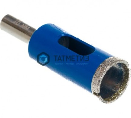 Сверло ЗУБР "ЭКСПЕРТ" алмазное трубчатое по кафелю, керамике, зерно 60, 16мм | «ТАТМЕТИЗ» Сверло ЗУБР "ЭКСПЕРТ" алмазное трубчатое по кафелю, керамике, зерно 60, 16мм - магазин крепежа «ТАТМЕТИЗ»