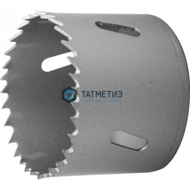 Коронка по металлу   27мм, биметал., до 38мм, мелкий зуб 10 TPI №314 HSSE M42 Co8% ПрофОснастка -  магазин крепежа «ТАТМЕТИЗ»