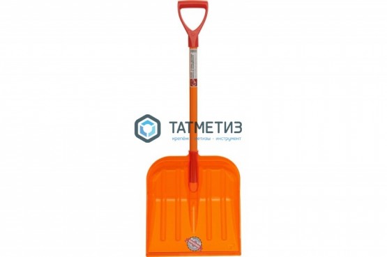 Лопата снеговая Эталон Parking (ковш 380*400), высота - 1020 мм, вес - 1,190 кг -  магазин крепежа «ТАТМЕТИЗ»