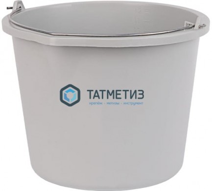 Ведро строительное пластмассовое 12л, усиленное// Matrix -  магазин крепежа «ТАТМЕТИЗ»