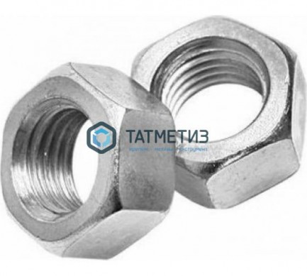 Гайка DIN 934, оцинк М22  (уп 25 кг/ 388 шт)* IZH / Z -  магазин крепежа «ТАТМЕТИЗ»