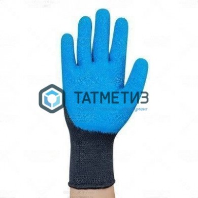 Перчатки акрил с рельефным латексом осень СВС -  магазин крепежа «ТАТМЕТИЗ»