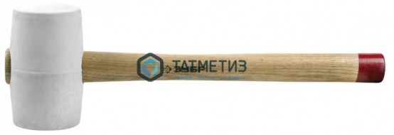 Киянка резиновая 450г ЗУБР "ЭКСПЕРТ" 65мм, с деревянной ручкой -  магазин крепежа «ТАТМЕТИЗ»