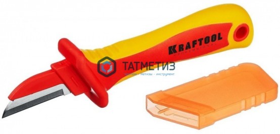 Нож электрика диэлектрический, прямой, KRAFTOOL KN-1 -  магазин крепежа «ТАТМЕТИЗ»