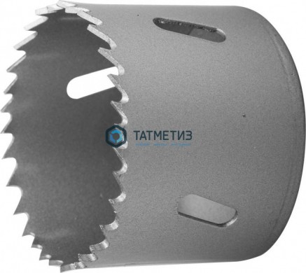 Коронка по металлу   79мм, биметал., до 38мм, мелкий зуб 10 TPI №366 HSSE M42 Co8% ПрофОснастка -  магазин крепежа «ТАТМЕТИЗ»